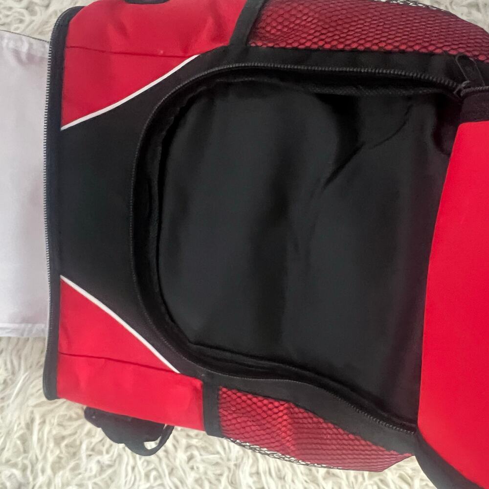 Hit Insulated lunch Bag Red with Black & White - Picture 7 of 8
